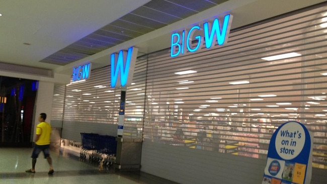 Woolworths will close about 30 Big W stores over the next three years. Picture: Supplied.