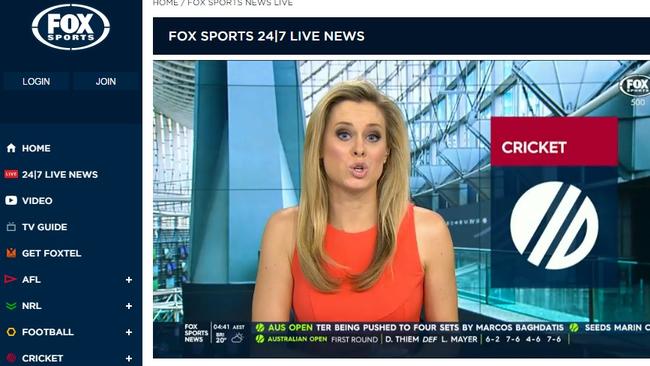 Fox sport hot sale streaming live