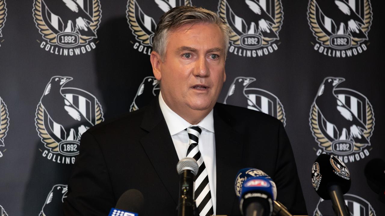 Eddie McGuire resigned as Collingwood Football Club President back in February. Picture: Mackenzie Sweetnam/Getty Images