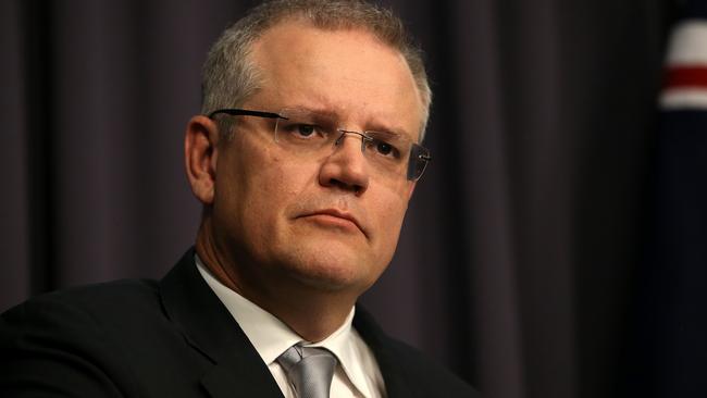 Treasurer Scott Morrison will lay out his four-year fiscal vision for the nation on May 3. Picture Kym Smith