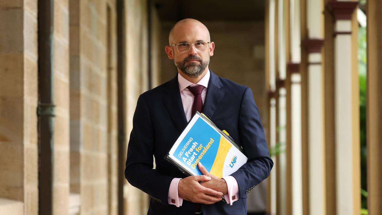 David Janetzki, Treasurer, Parliament House. Picture: Liam Kidston