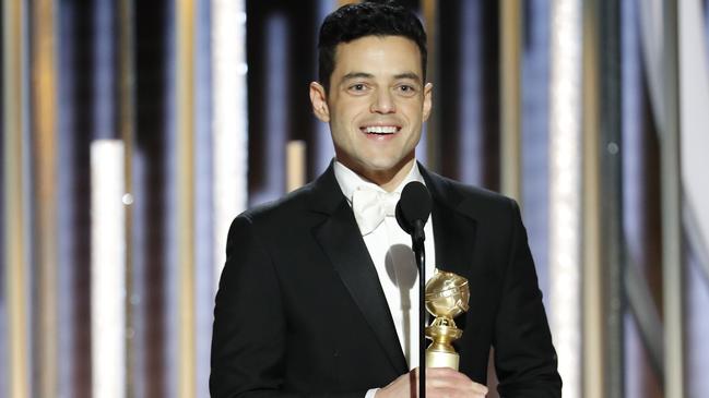 Malek won Best Actor for Bohemian Rhapsody, which also scooped up the Best Picture win. Picture: Paul Drinkwater/NBCUniversal via Getty Images