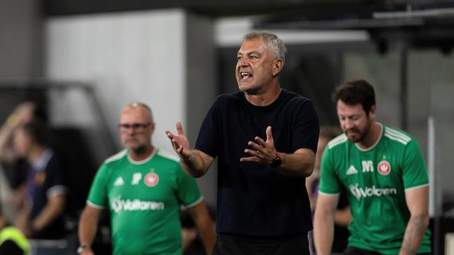 Western Sydney Wanderers coach Marko Rudan has found himself in hot water with the A-League. Picture: Getty