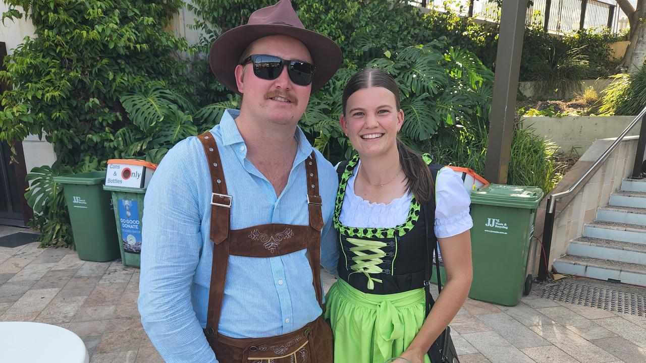 It was all smiles for those who attended Oktoberfest Rockhampton 2023.