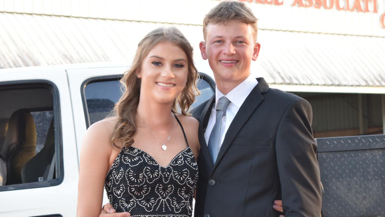 Victory College Formal 2020 - Zoe McGill and Joe Stiefler.