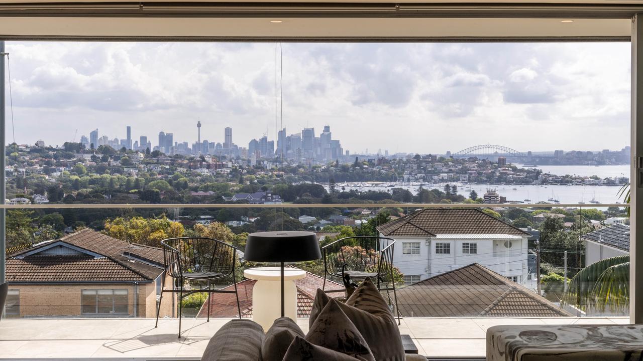 The home boasts cracking views.. Picture: NewsWire / Monique Harmer