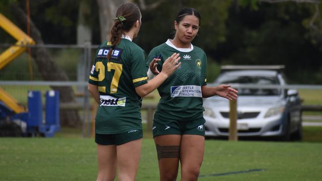 Premier Womens rugby between Wests and Norths. Saturday April 1, 2023. Picture: Nick Tucker.