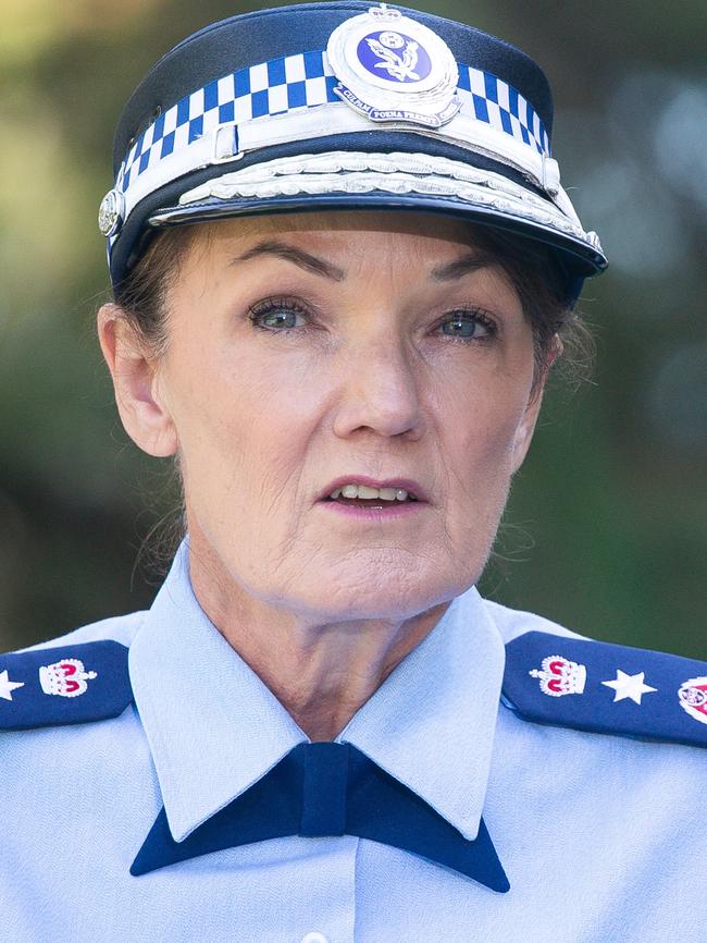 NSW Police Commissioner Karen Webb. Picture: NewsWire / Gaye Gerard