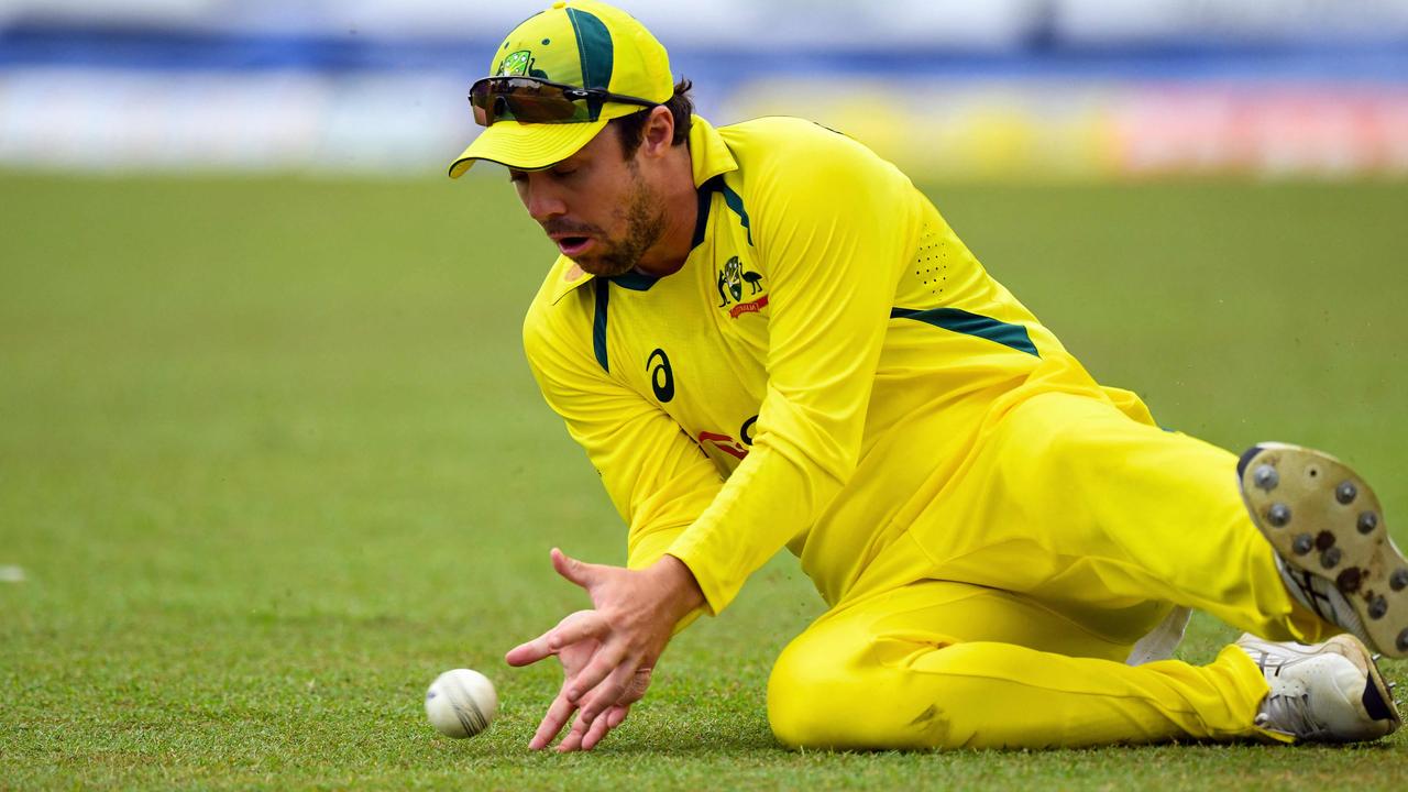 Australia's Travis Head has been doing a lot of fielding in Sri Lanka. (Photo by ISHARA S. KODIKARA / AFP)