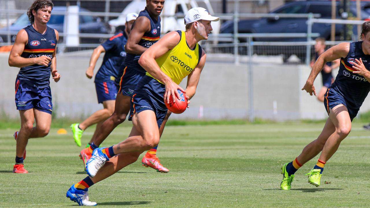 Nicks said Jordan Dawson had been a “top-level” performer since arriving at Adelaide. Picture: AFC Media