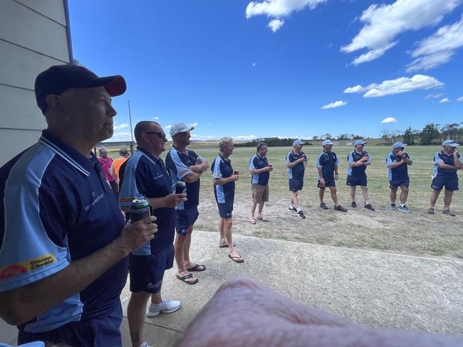 Morninigton Peninsula's Over 50s players. Picture: Supplied