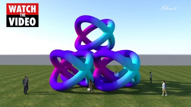 Looped inflatable installation for the RCC