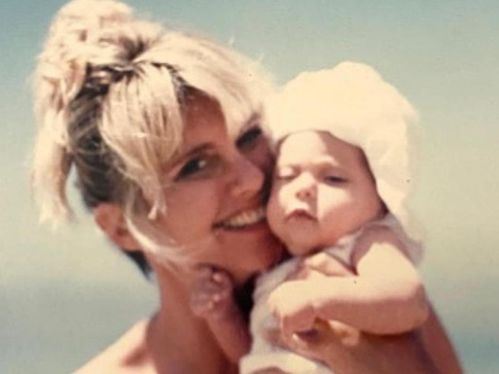 Olivia Newton-John welcomed daughter Chloe in 1986. Picture: Instagram