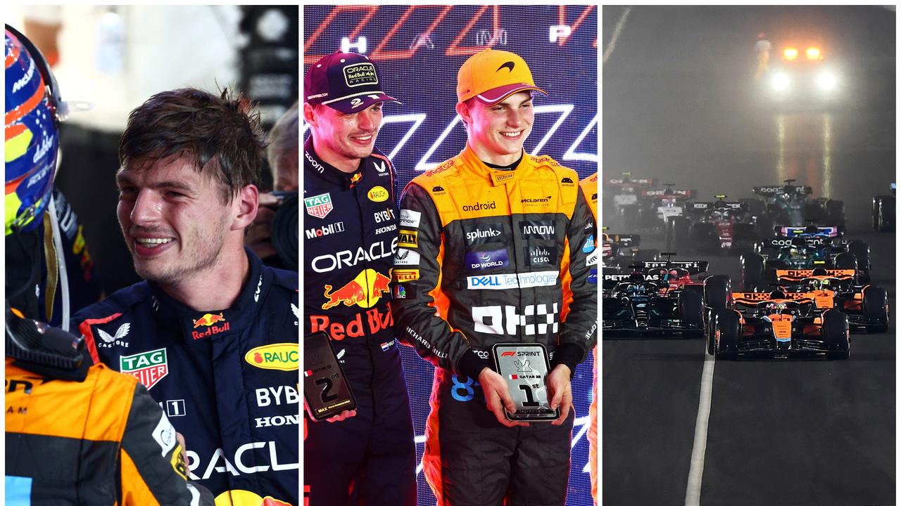 Oscar Piastri wins the Qatar sprint race, as Verstappen clinched his third straight title