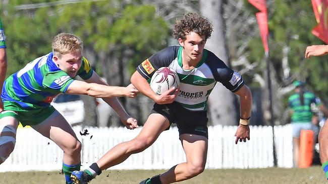 Sunnybank no 10 Colts Rugby Sunnybank v GPS Saturday July 9, 2022. Picture, John Gass