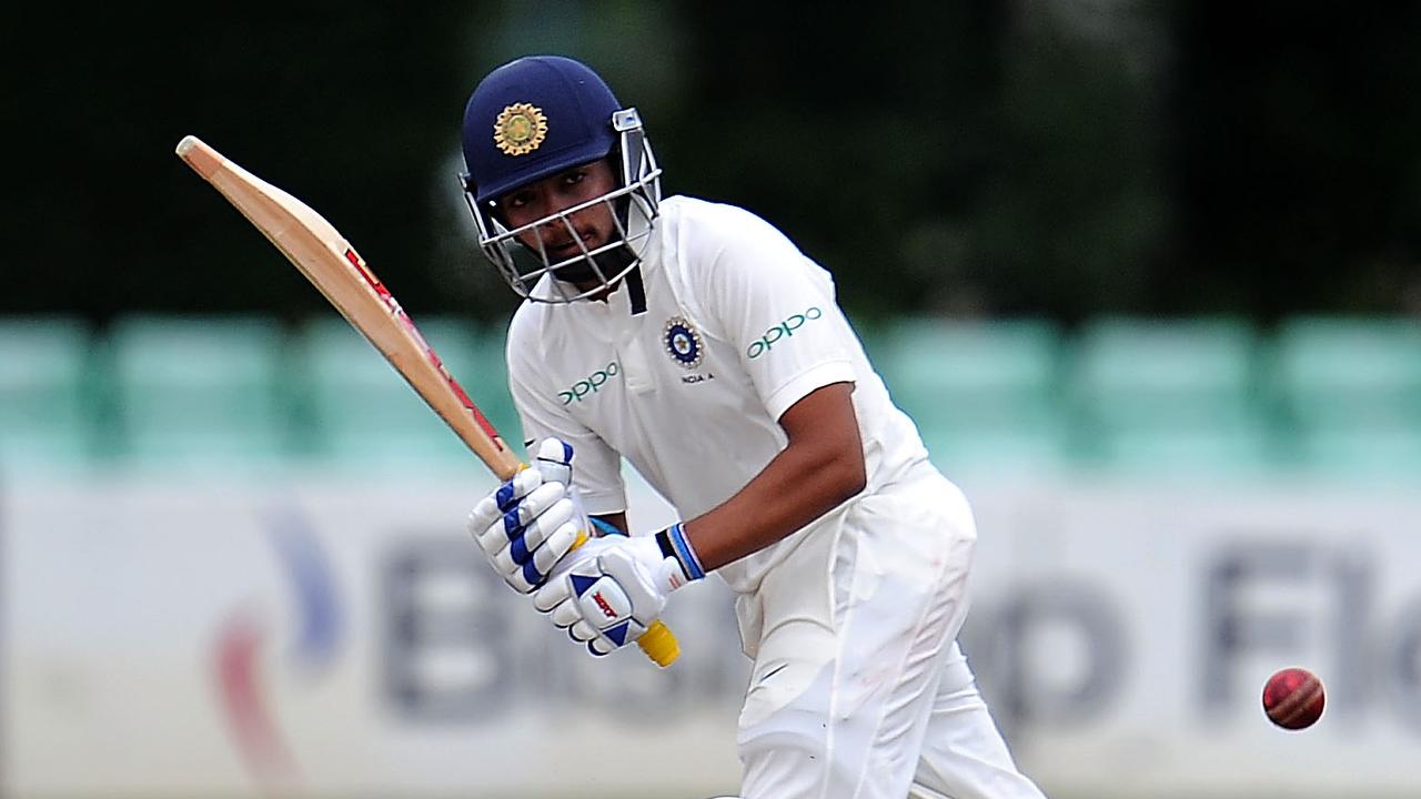 India V West Indies 2018 Test Prithvi Shaw Debuts India Xi Stream