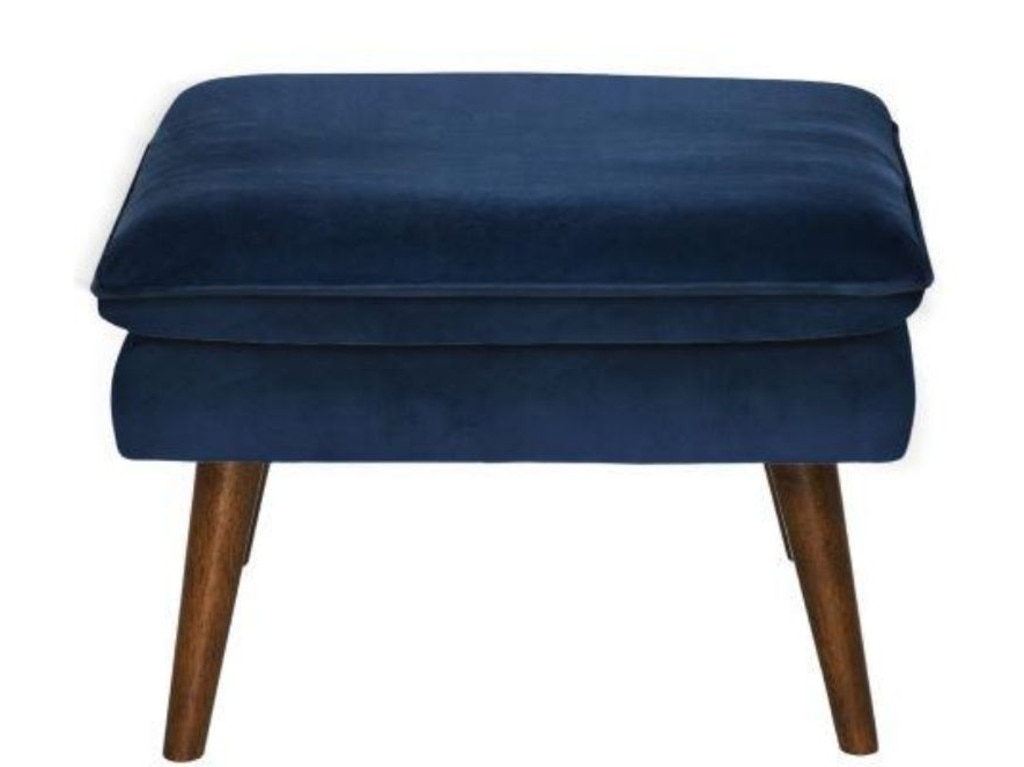 Freedom, Retro Velvet Ottoman.