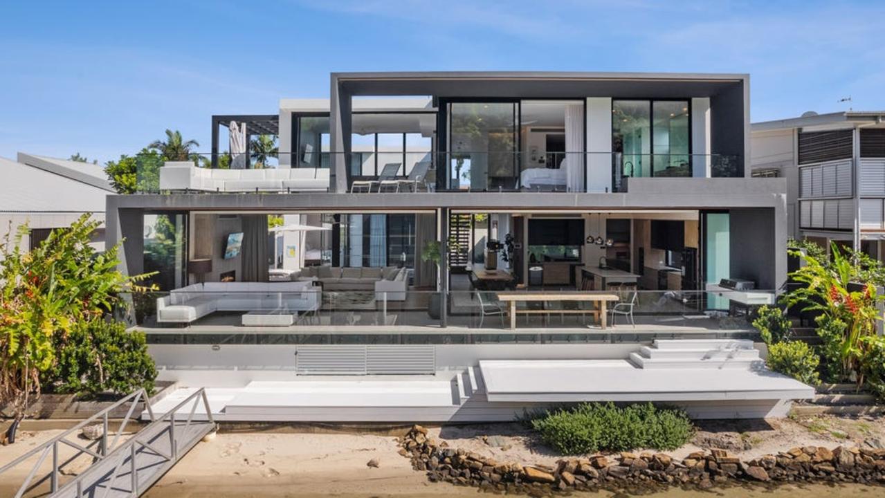 This Noosa Heads house recently sold for $23.25m in just five days. It was sold by Rebecca Offermann of Tom Offermann Real Estate. Source: Tom Offermann Real Estate