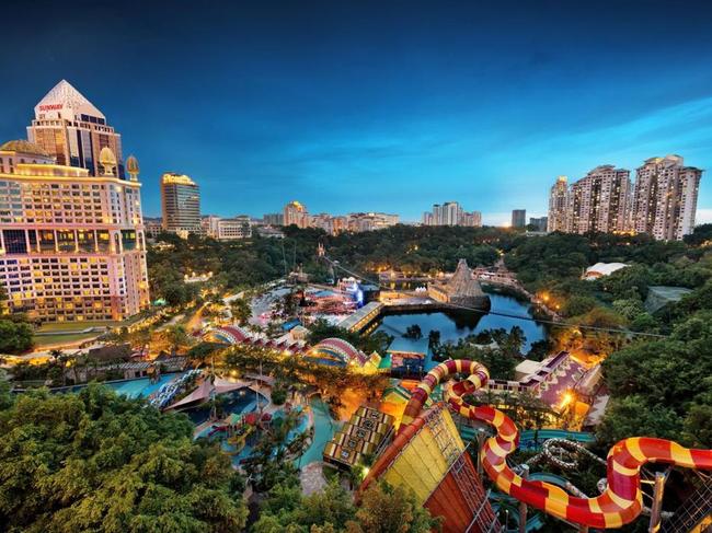 Sunway Lagoon amusement park is situation on 35ha of an old Malaysian tin mining site, offering 90 rides across seven themed areas.