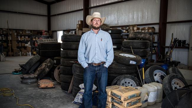 Matt Elliott, CEO of White Shark Energy, which specialises in rental equipment for the oil industry. Picture: Cengiz Yar