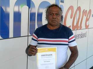 KNOWS THE RULES: Elvin Darkan undertook studies in tenancy rights and responsibilities through Anglicare. Picture: Jann Houley