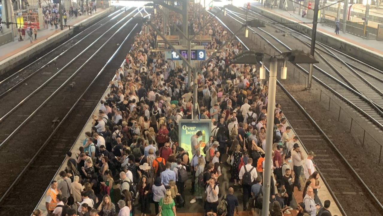 Melbourne public transport Chaos on trains and trams with delays