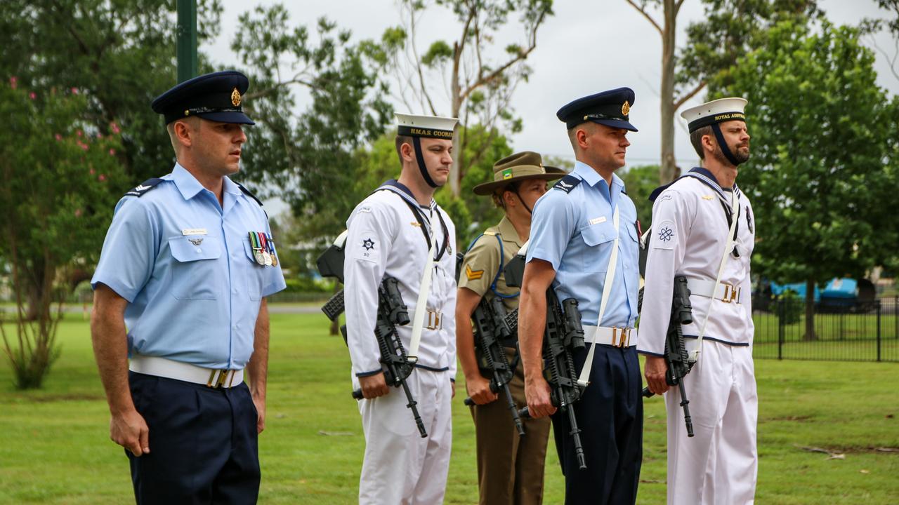 2021 Remembrance Day service in Kingaroy. Picture: Holly Cormack