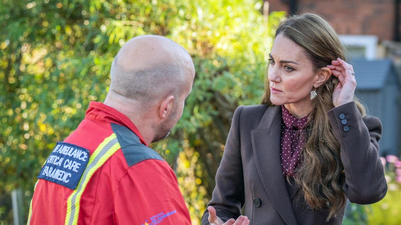 Princess Kate during a visit to Southport Community Centre on October 10, 2024. Picture: Danny Lawson – WPA Pool/Getty Images