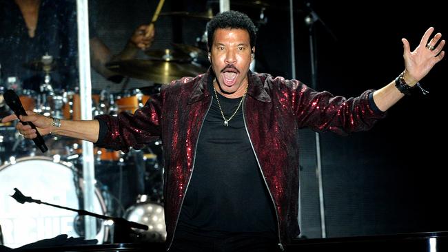 Lionel Richie Adelaide concert, Botanic Park. Picture: BERNARD HUMPHREYS