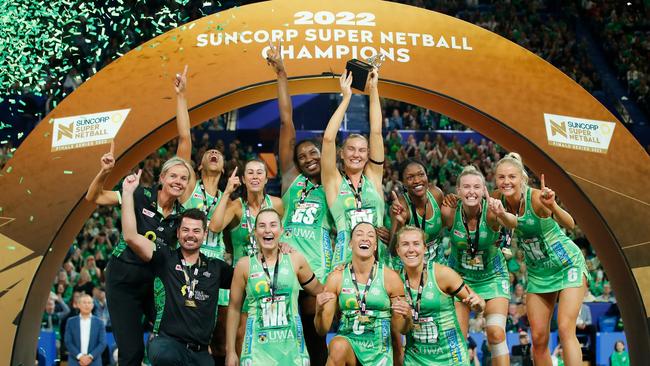 West Coach Fever won the 2022 Suncorp Super Netball championship. Picture: Getty Images