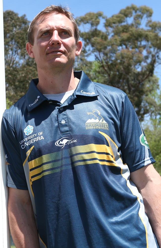 Brumbies coach Stephen Larkham.