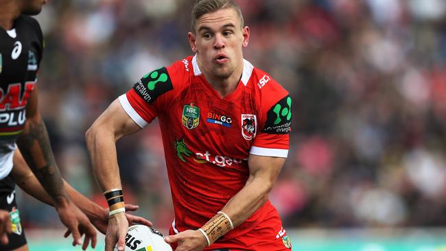 We’ve seen some exciting stuff from the Dragons youngster Matt Dufty. Picture: Brett Costello