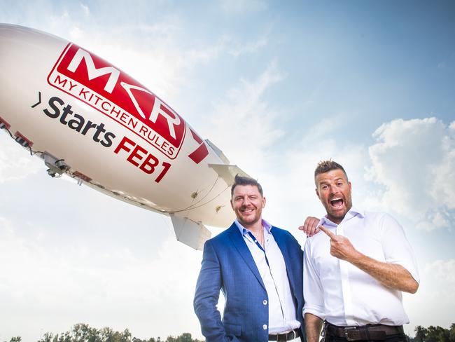 Celebrity chefs Manu Feildel and Pete Evans could be judging a more experienced bunch on the next season of MKR (My Kitchen Rules) on Channel Seven. Picture: Eugene Hyland