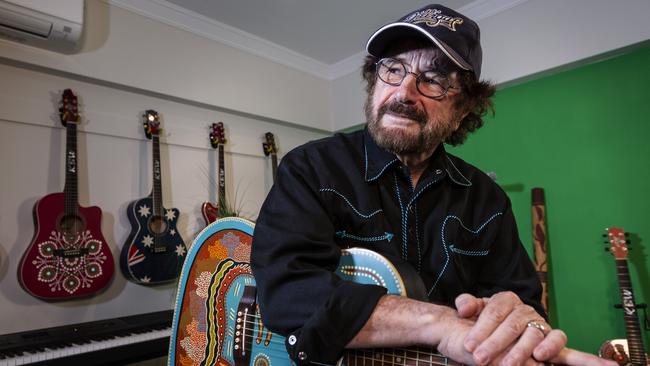 Kevin Bloody Wilson pictured at home, Sorrento (Perth WA)PHOTO: MARIE NIRME