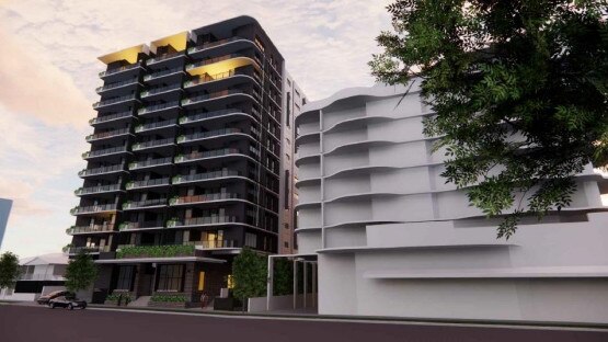 Concept designs of a proposed 13-storey apartment at 17 Cleveland St, Stones Corner. Picture: Supplied