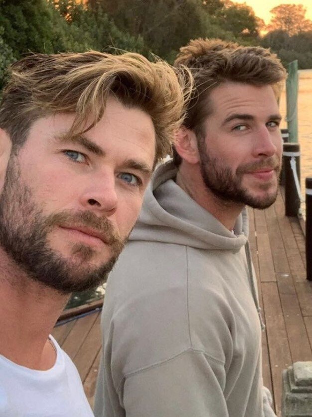 Chris and Liam Hemsworth.