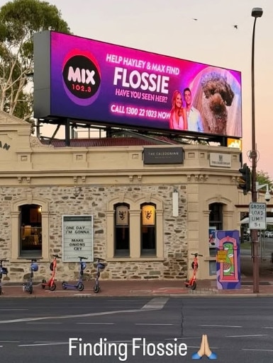 The Mix 102.3 billboard. Source: social media