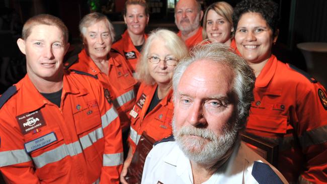 Terry Chapman has been a member of the SES for 45 years. 