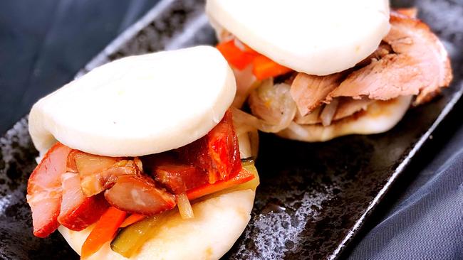 Bao from Uncle Bill's Kitchen, Australia Fair, Southport for Taste, Gold Coast.