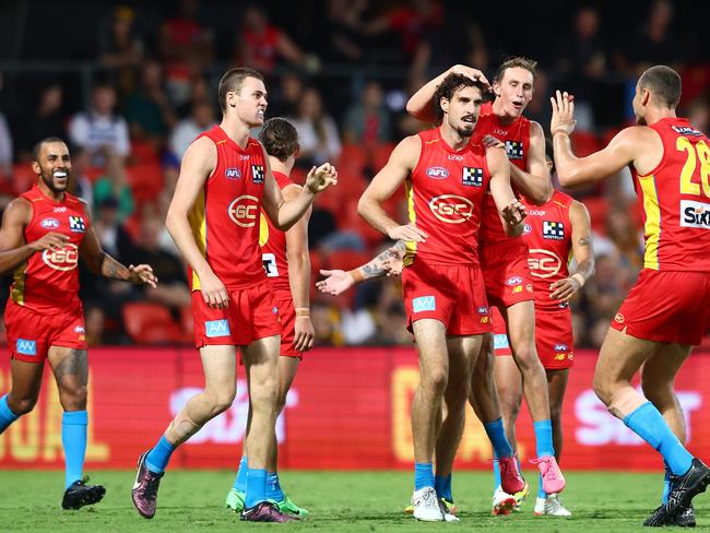 Ben King and the Suns were far too good for the Hawks. Picture: Chris Hyde/Getty Images