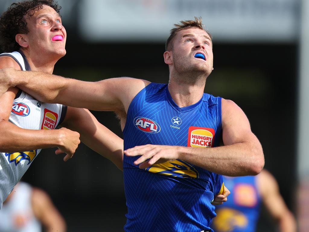 Picking a value ruckman like Eagle Matt Flynn at Flex in starting squads could be a winning play. Picture: James Worsfold/AFL Photos/via Getty Images