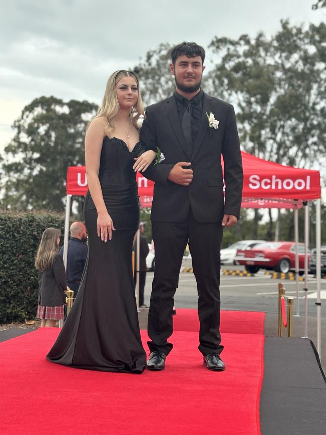 The students of Urangan State High School celebrating their formal.