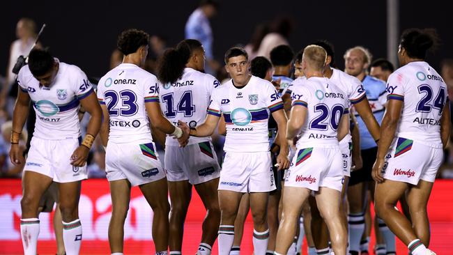 It was a draw between the Sharks and Warriors in the pre-season. (Photo by Brendon Thorne/Getty Images)