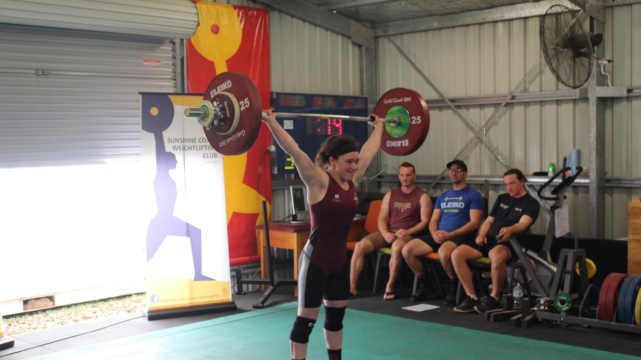 Toowoomba weightlifter Tori Gallegos