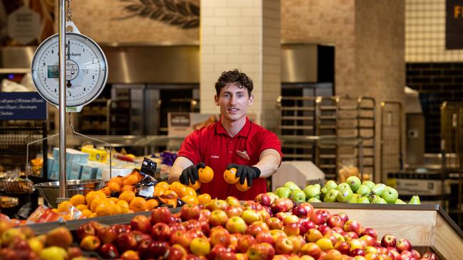 The major supermarkets are embarking on a hiring blitz as the holiday season approaches. Picture: Julian Andrews.