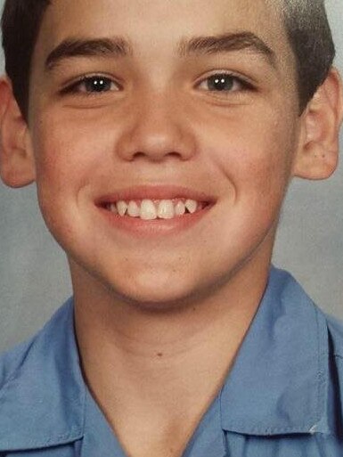 A school photograph of Brayden Dillon, who was killed in 2017.