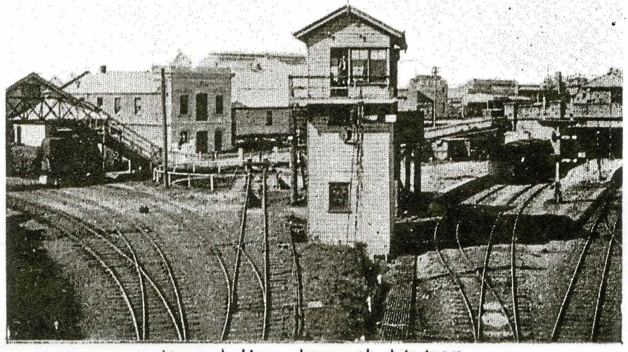 ALL GO: The signal box at Ipswich station that played its part in making the railway such a success.