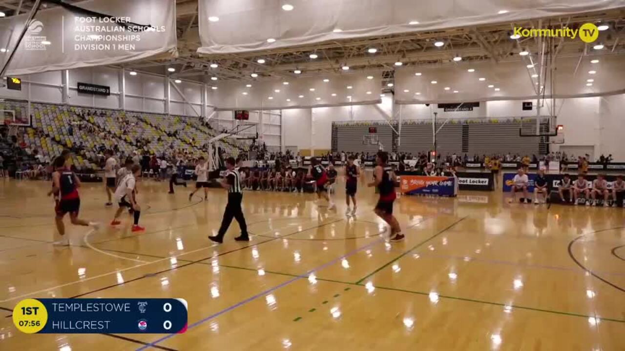 Replay: Templestowe College v Hillcrest Christian College (U20 Men Div 1)  - 2024 Basketball Australia Schools Championships Day 1