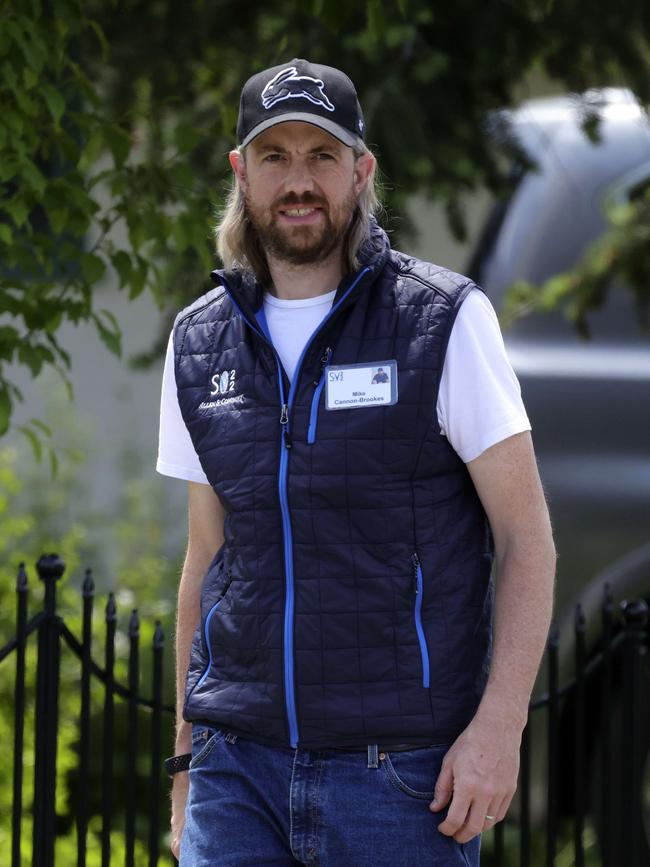 Mike Cannon-Brookes. Picture: Kevin Dietsch/Getty Images