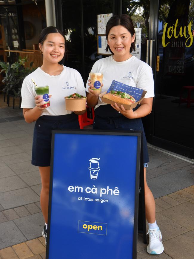 Em Caphe – TASTE. Alyssa and Kim Nquyen. Picture: Evan Morgan